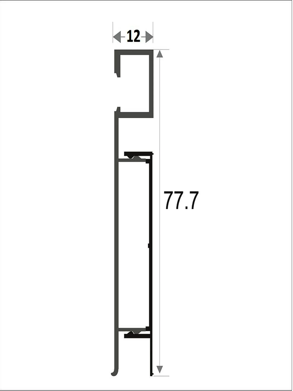 Заглушка левая и правая для алюминиевого плинтуса LED-78-80, Серебро матовое, 2 шт Купить оптом Заглушка левая и правая для алюминиевого плинтуса LED-78-80, Серебро матовое, 2 шт — изображение 3