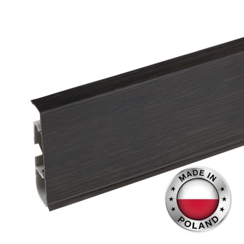 Плинтус напольный CEZAR, HI-LINE PRESTIGE, Темный Венге, 200, 1 шт