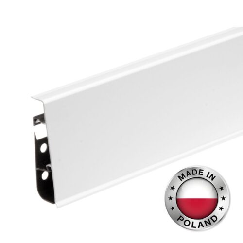 Плинтус напольный CEZAR, HI-LINE PRESTIGE, Белый Глянцевый, 9003М, 1 шт