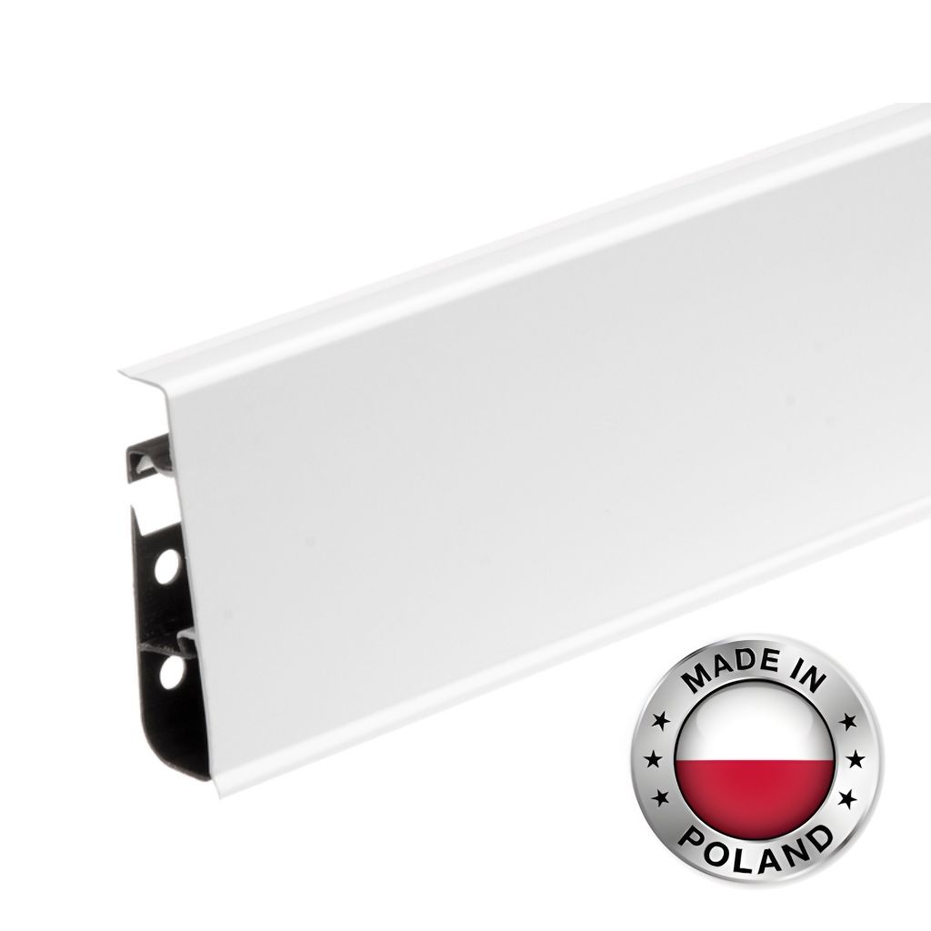 Плинтус напольный CEZAR, HI-LINE PRESTIGE, Белый Глянцевый, 9003М, 1 шт Купить оптом Плинтус напольный CEZAR, HI-LINE PRESTIGE, Белый Глянцевый, 9003М, 1 шт