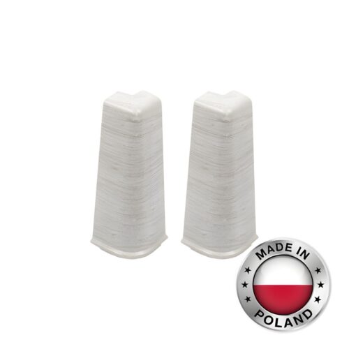 Угол наружный для плинтуса Cezar, Дуб Серый Органический, 319