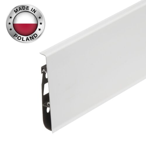 Плинтус напольный CEZAR, HI-LINE PRESTIGE, Белый матовый, 9003