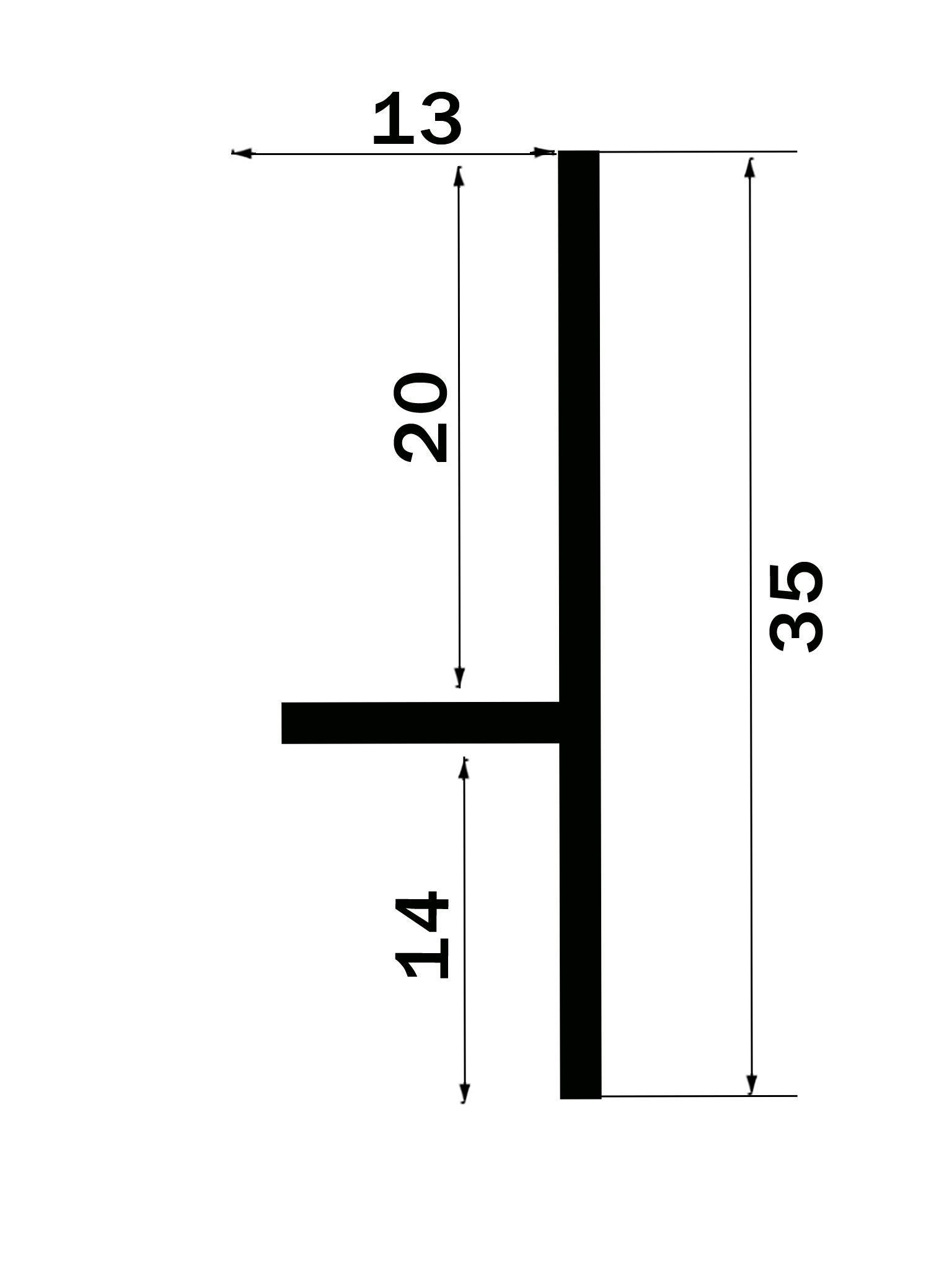 Плинтус напольный теневой без подсветки, 35 X 20 X 3000 мм, Чёрный матовый анод, гладкий, 1 шт Купить оптом Плинтус напольный теневой без подсветки, 35 X 20 X 3000 мм, Чёрный матовый анод, гладкий, 1 шт — изображение 2