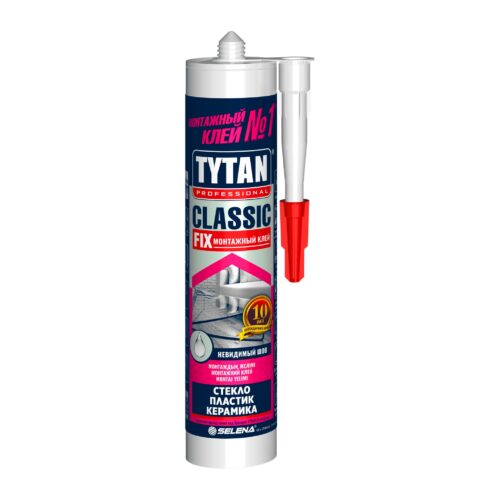 Клей монтажный Tytan Professional Classic Fix, 310 мл