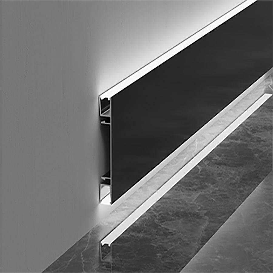 Заглушка для накладного плинтуса JM-76-LED-2500, левая и правая, 2 шт Купить оптом Заглушка для накладного плинтуса JM-76-LED-2500, левая и правая, 2 шт — изображение 3