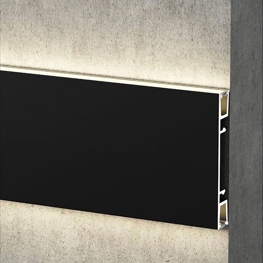 Заглушка для накладного плинтуса JM-76-LED-2500, левая и правая, 2 шт Купить оптом Заглушка для накладного плинтуса JM-76-LED-2500, левая и правая, 2 шт — изображение 4